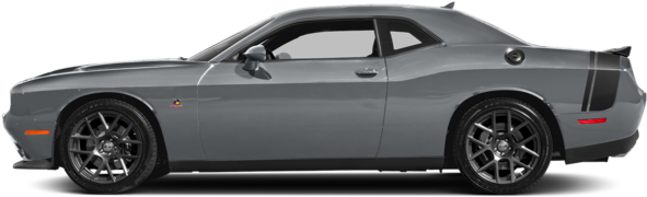 392 Hemi® Scat Pack Shaker - 2018 Challenger Rt Scat Pack (640x268), Png Download