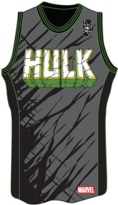 Men's Poly Tank Top Smash Jersey " - Smash Jersey - Gris (500x500), Png Download