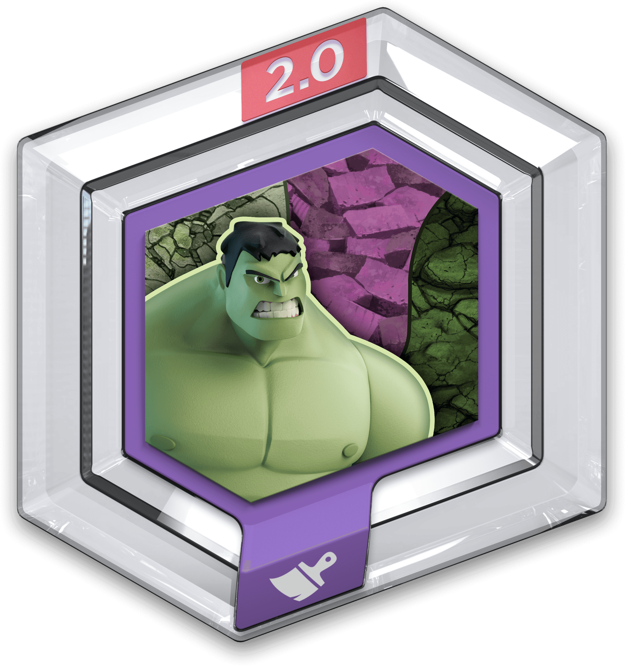 World War Hulk - Disney Infinity 2.0 Power Discs Pack - Series 1 (2880x2880), Png Download