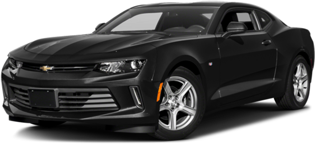 2018 Chevy Camaro Black - 2016 Ford Fusion Black (640x352), Png Download
