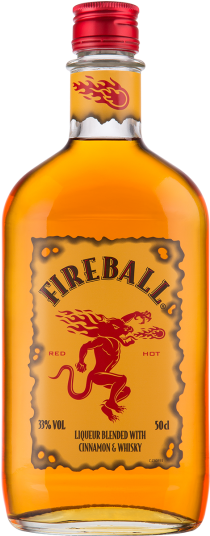 Pic - Twitter - Com/6ofg0rhmjz - Fireball Whiskey (280x535), Png Download