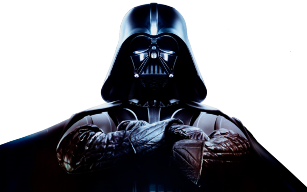 Duel Of The Dark Lords - Darth Vader Em Png (600x375), Png Download