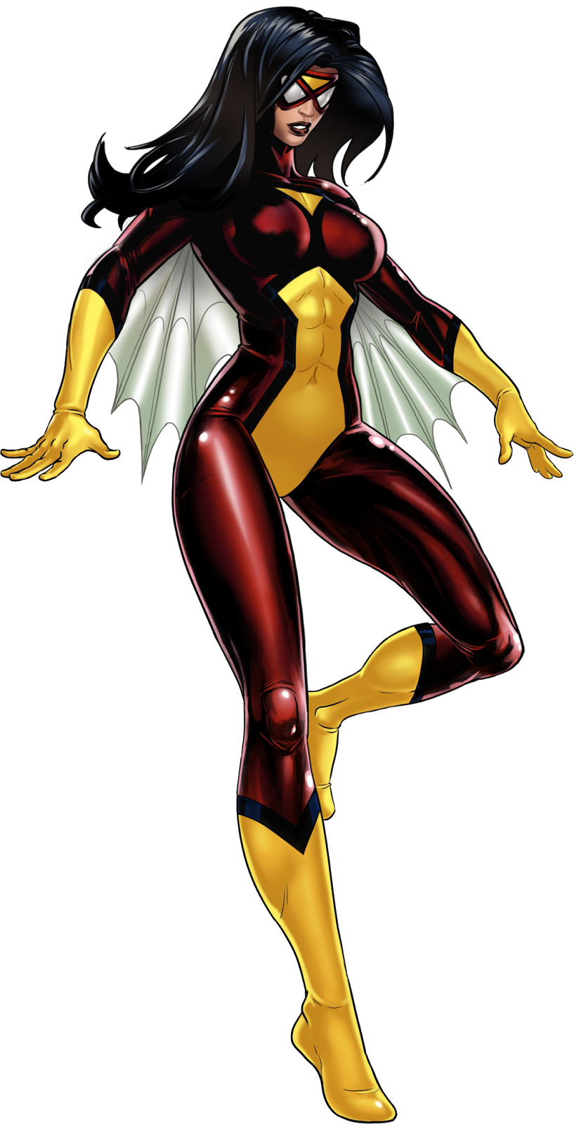 Hulk Clipart Marvel Avengers Alliance - Marvel Spider Woman (639x1251), Png Download