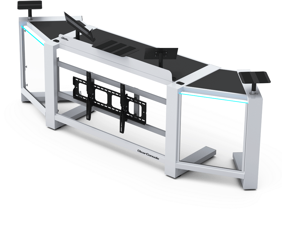 Tv Display Panel - Dj Console Table Design (960x960), Png Download