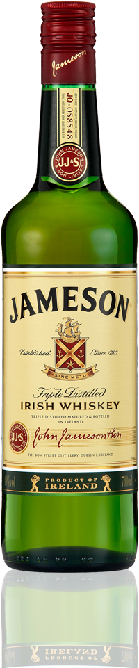 Jameson Irish Whisky Delivery London - Jameson Irish Whiskey No Background (1000x1000), Png Download