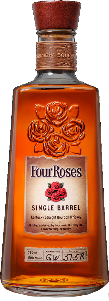 Four Roses Single Barrel - Four Roses Bourbon Single Barrel Private (386x1022), Png Download