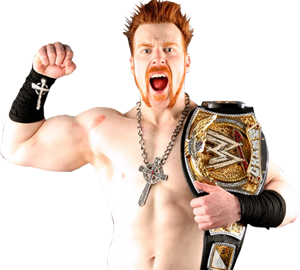 Put On One Of The Greatest Wm Matches Of All Time And - Sheamus Wwe Champion (432x388), Png Download