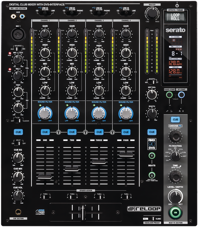 Reloop Rmx-90 Dvs - Reloop Rmx 90 Dvs (900x900), Png Download