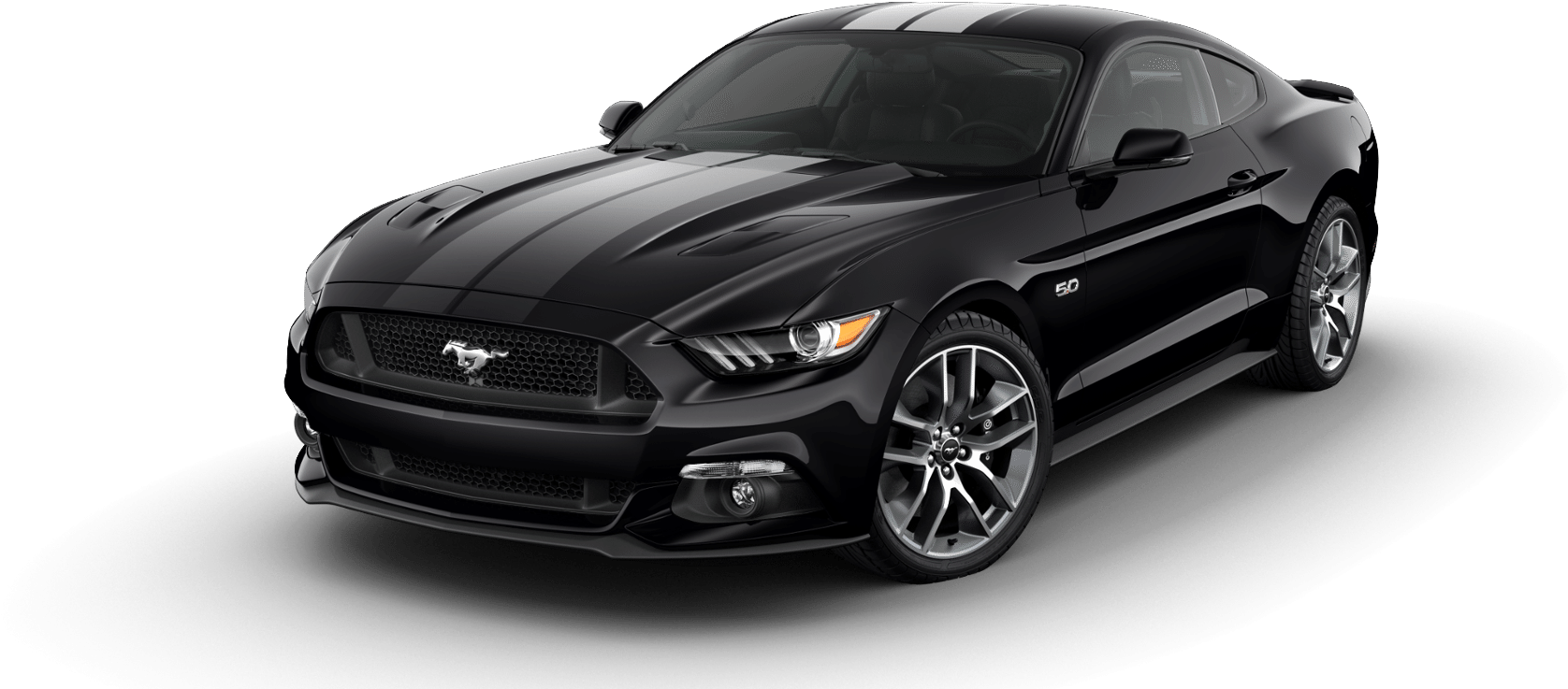 Vehicle - Mustang Ecoboost Convertible Black (1920x960), Png Download