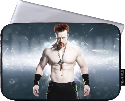 Sheamus Printed Laptop Sleeves - Sheamus Muscle And Fitness (600x700), Png Download