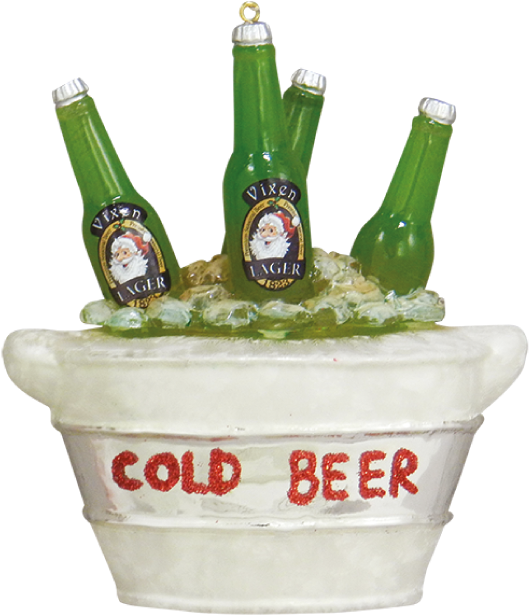9cm Bucket Of Beer - Beer Bottle (756x772), Png Download