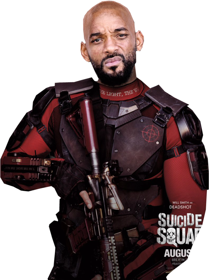 Avengers Of Brasil 2 Years Ago Dc, Esquadrão Suicida, - Escuadron Suicida Will Smith (740x1079), Png Download