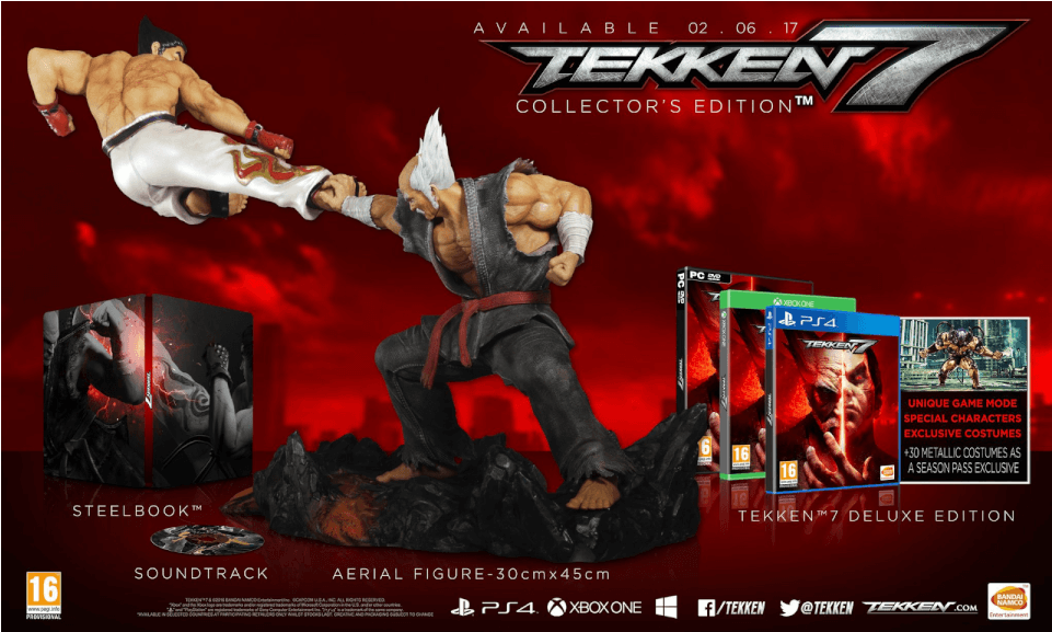 Tekken 7 Collectors Edition - Tekken 7 Collector Edition (960x960), Png Download