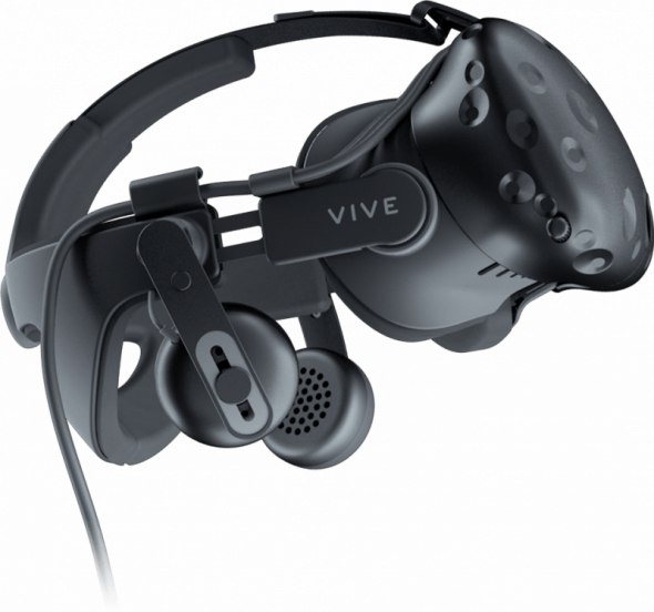 Vivehtc Announced That Their New Vive Headset Would - Deluxe Audio Strap Vive (590x552), Png Download