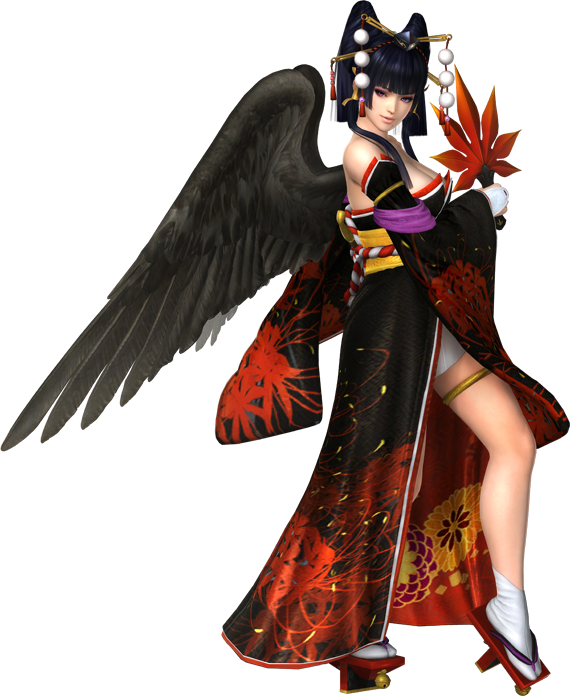 Dead Or Alive Nyo Tengu (570x696), Png Download