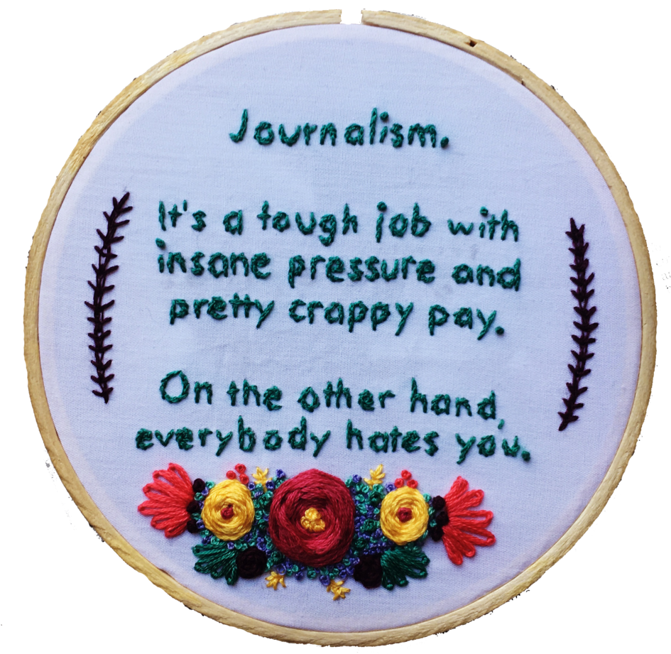 Journalism - Journalism Everybody Hates You (1000x1000), Png Download