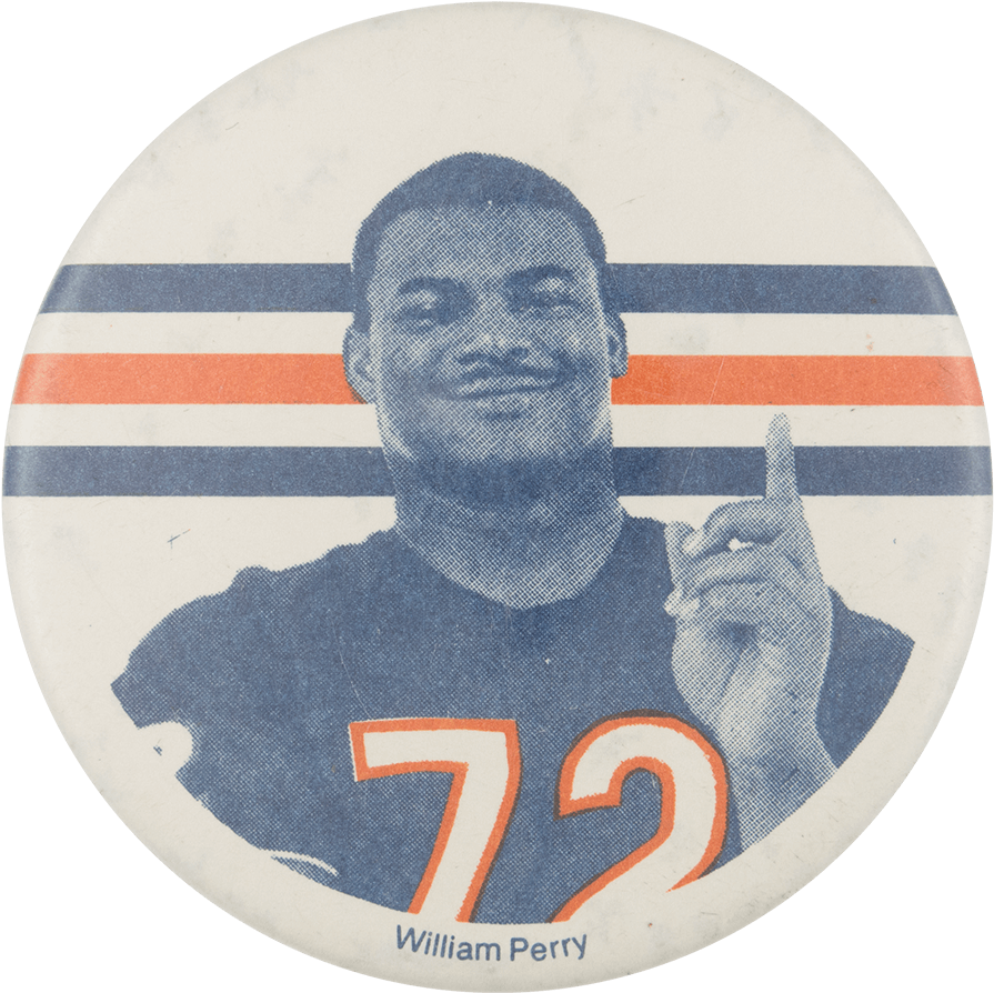 William Perry Chicago Bears - Emblem (1000x985), Png Download