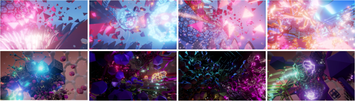 And Several Htc Vive Stations Which Allows Participants - Nebula (695x198), Png Download