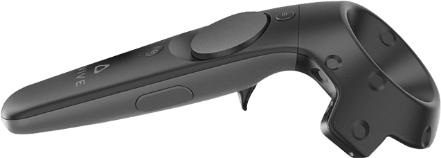 Vive Controller - Htc Vive Controller Side View (700x700), Png Download