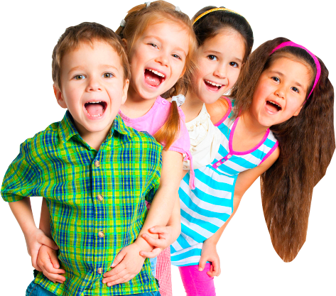 Yellow Brick Road Preschool Preschool, Day Care, Child - 12 - Assorted Colors Of Dazzling Toys 80's Slotted (473x417), Png Download