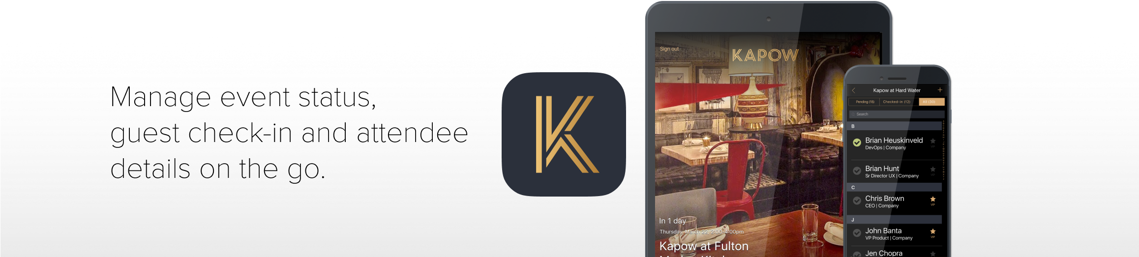 Kapow Mobile App - Mobile App (2315x534), Png Download