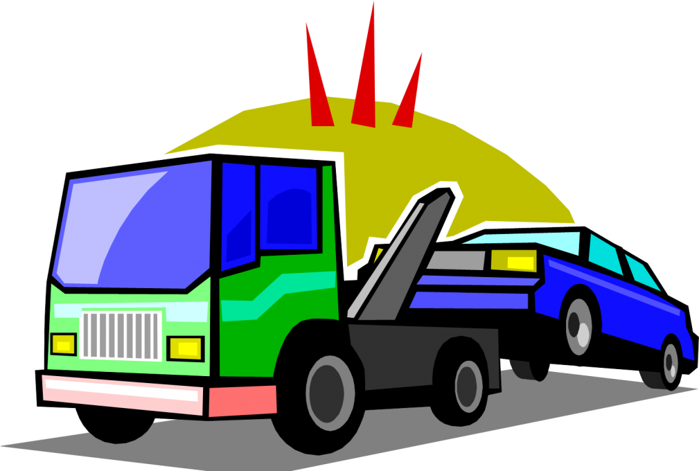 Towing-truck Are You Stuck On The Road Because Your - Tow Truck (1024x707), Png Download