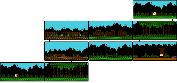 Rambo Nes Map 2 - Rambo (680x320), Png Download