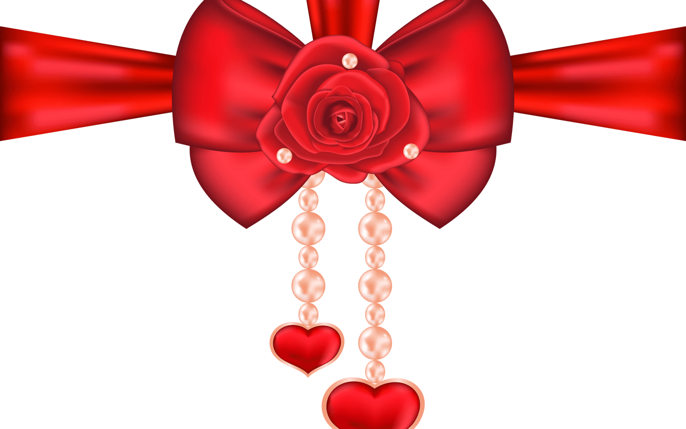 19 Christmas Hearts Clip Library Stock Huge Freebie - Valentine's Day (1368x855), Png Download