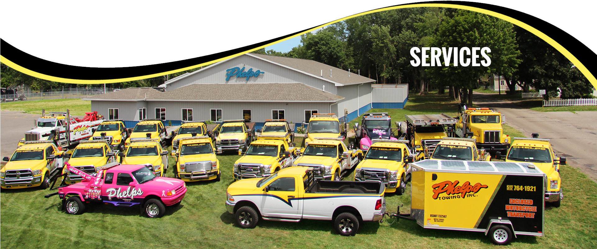 Phelps Towing Inc (1920x819), Png Download