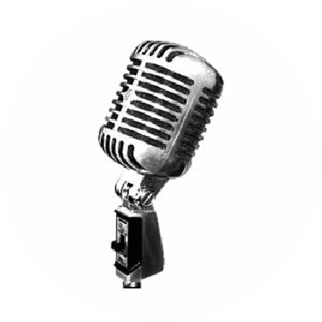 Open Mic Night - Old Microphone (355x355), Png Download