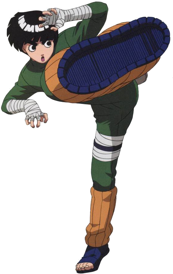 Clash Of Ninja/characters/rock Lee Strategywiki, The - Rock Lee Naruto (576x926), Png Download