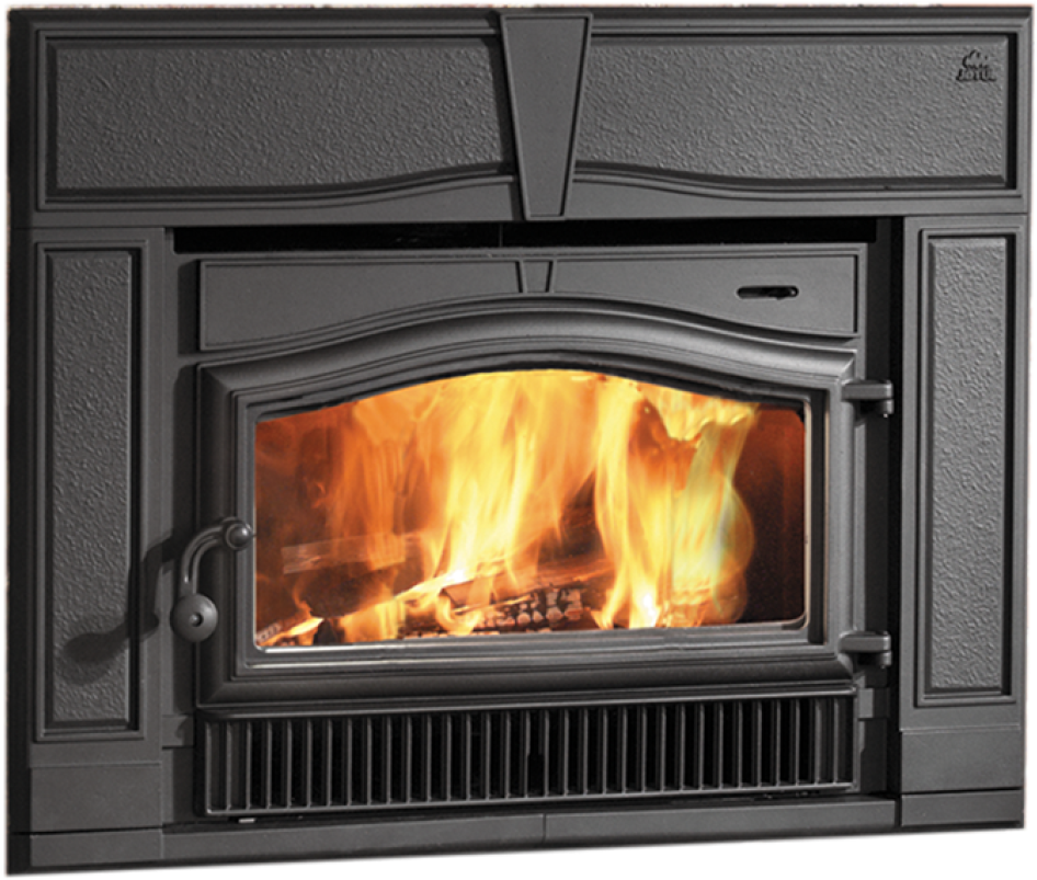 Wood Fireplace Inserts - Jotul Rockland 450 (960x1211), Png Download
