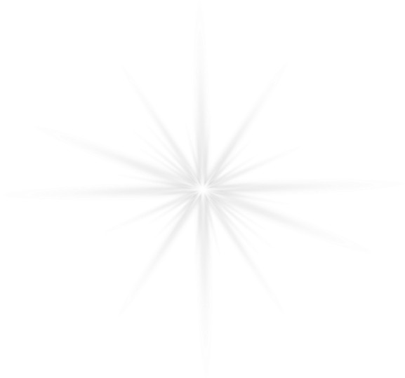Glowing Stars Effect Transparent Png Clip Art Image - Glowing Star Transparent Background (600x547), Png Download