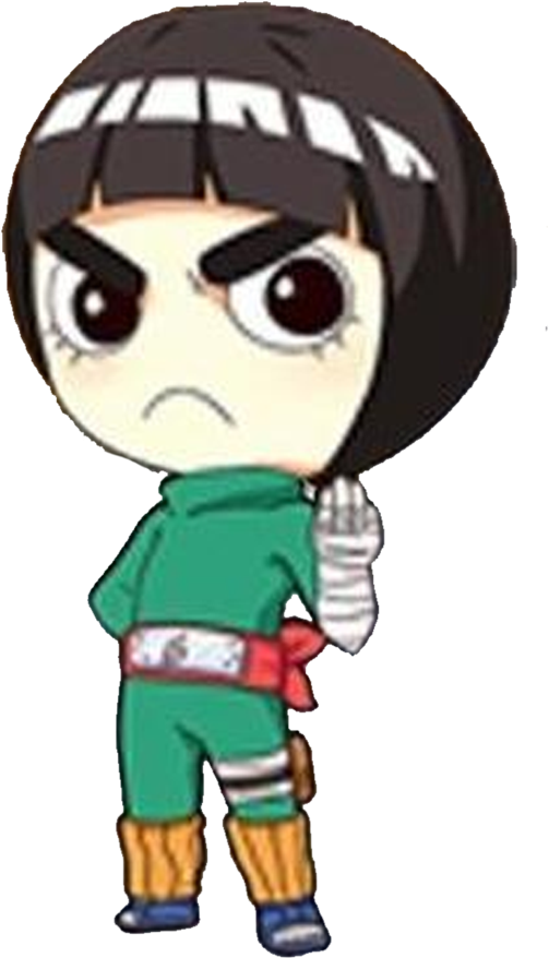 Rock Lee Keychain (1024x1024), Png Download