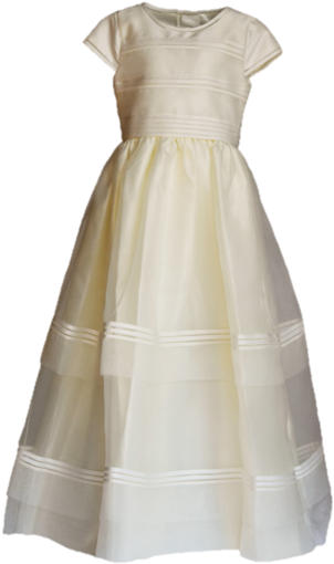First Communion Dress Viola - Dress (400x600), Png Download