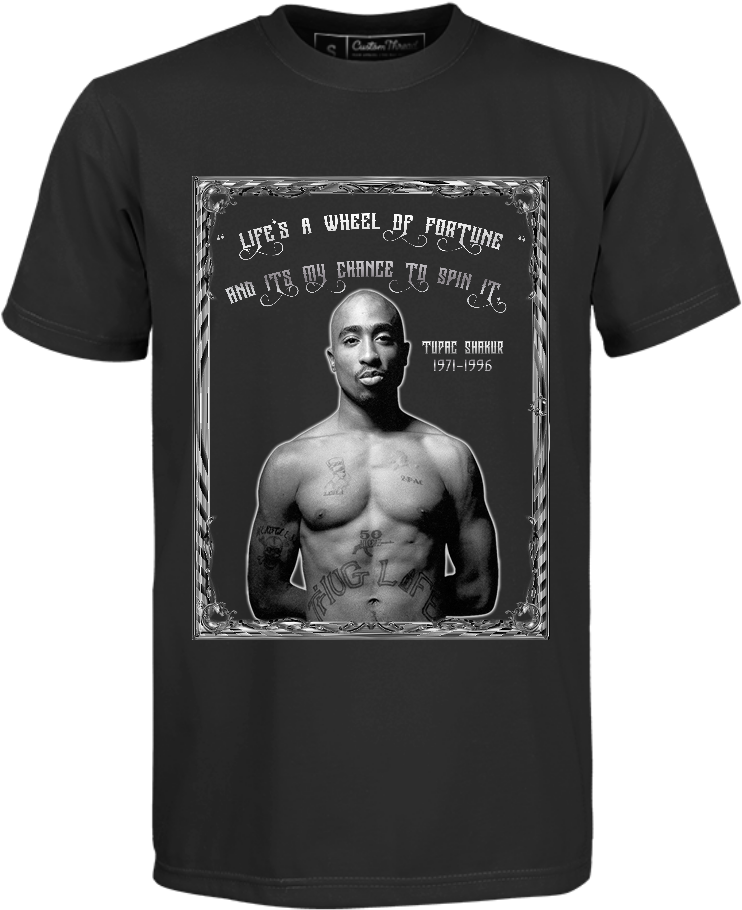 Tupac Shakur - Barechested (900x1200), Png Download