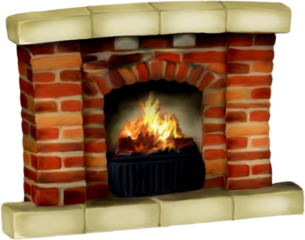Feu De Cheminée Png - Cheminée Png (600x472), Png Download