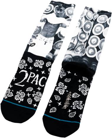 2pac Socks - Stance 2 Pac Bandana (480x480), Png Download