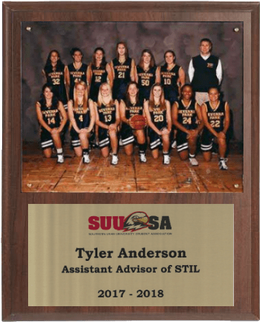 Sublimated Team Plaque - Basketball Team (450x500), Png Download