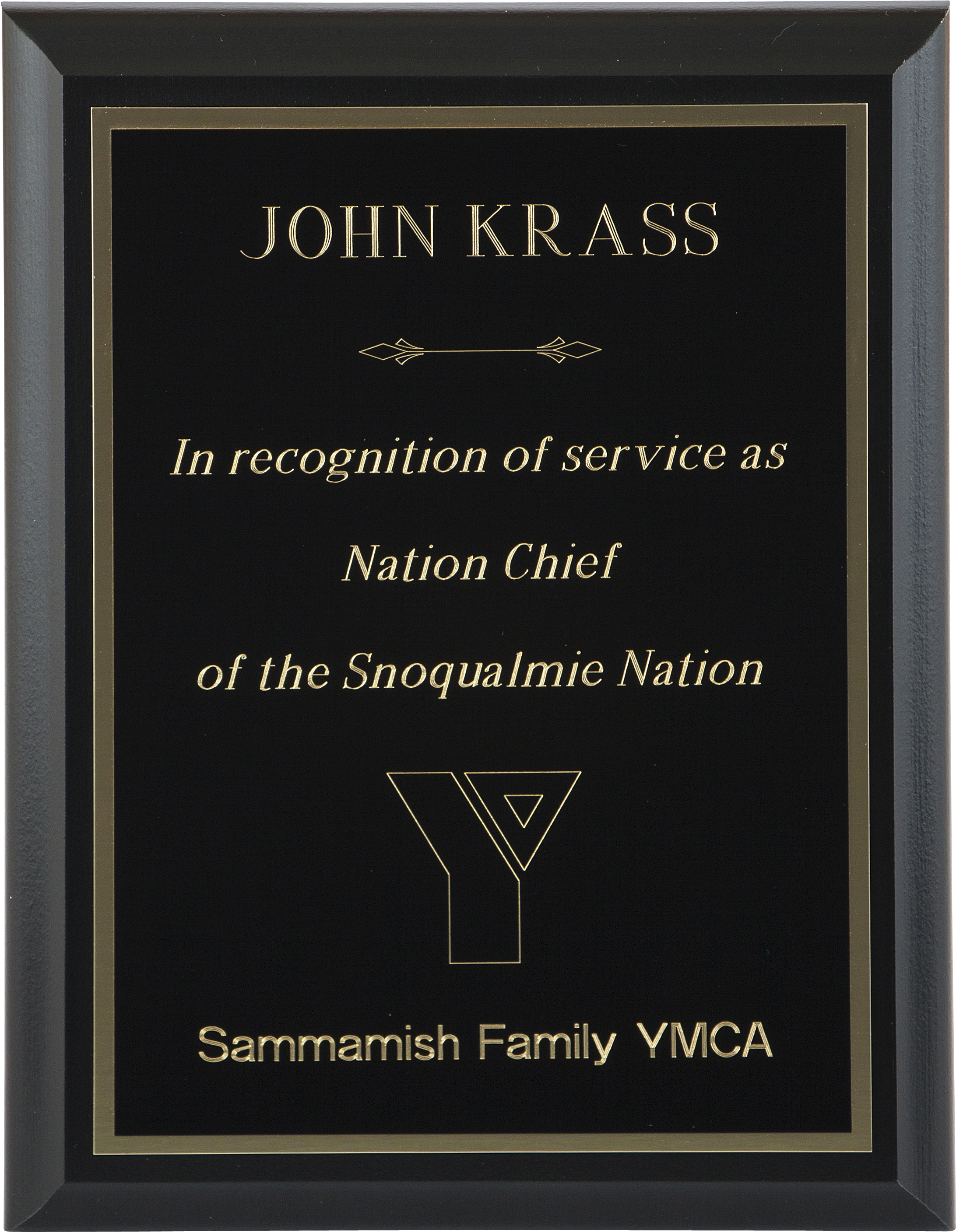 Black Corporate Appreciation Plaque - Engraving (3057x3115), Png Download