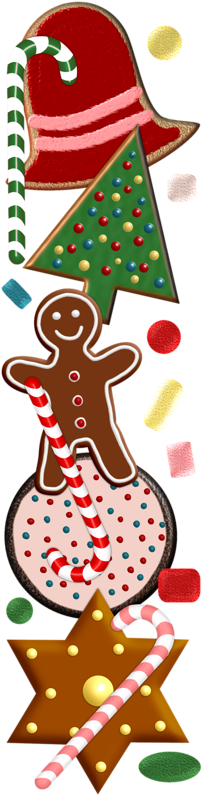 Christmas Borderchristmas - Christmas Day (208x800), Png Download