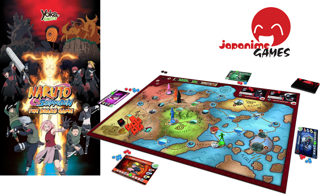 Popular Naruto Comes To The Tabletop In The Form Of - Naruto Shippuden The Board Game English (640x387), Png Download