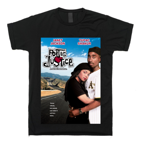 Poetic Justice "tupac & Janet" - Tupac Poetic Justice Cover (488x600), Png Download
