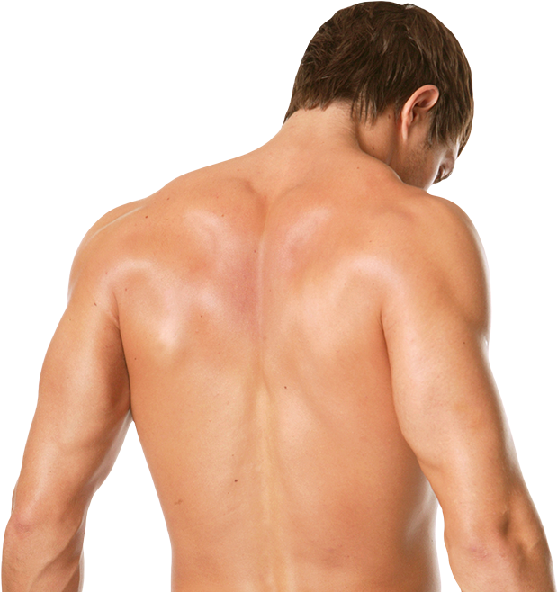 Man Hairless Back - Bella As A Werewolf (890x741), Png Download