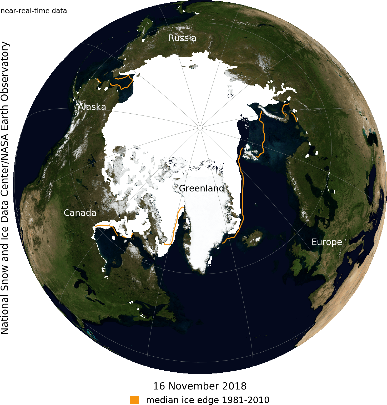 There Is A Clear Relation Between Sst And Ice Cover - 2018 Arctic Sea Ice (1480x1591), Png Download