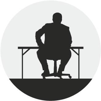 Lone Working Policy - Lone Working In Office (350x350), Png Download