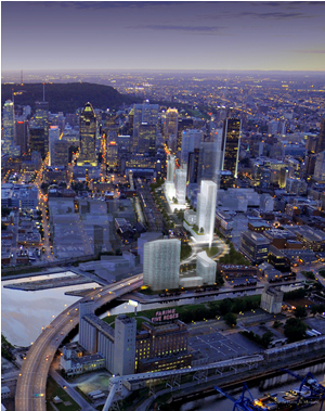 The Redesign Of The Bonaventure Highway, Montreal - Projet Bonaventure (600x378), Png Download