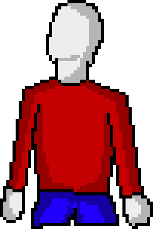 Man Back - Electric Sheep (560x750), Png Download