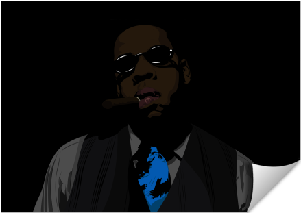 Jay-z - Jay-z Tote Bag - 16" X 16" (674x516), Png Download