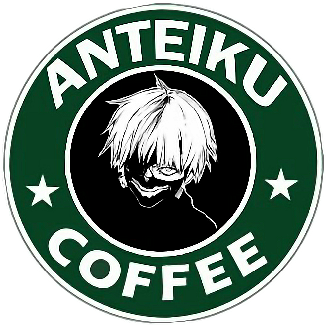 Kaneki Anteiku Tokyoghoul Tokyo Ghoul Tokyo Ghoul Kanek - Tokyo Ghoul Starbucks (658x656), Png Download